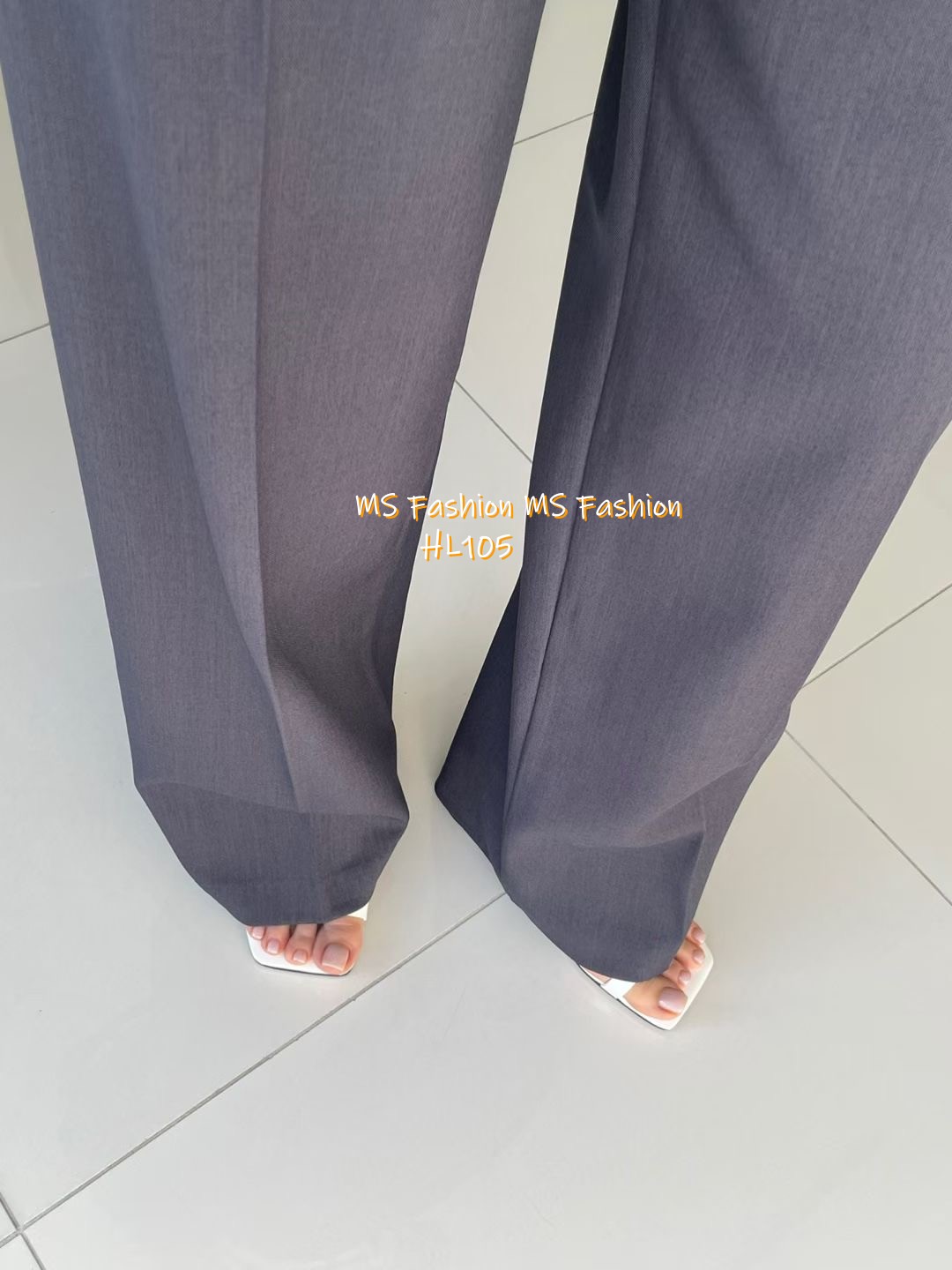 HL105 韓國🌼Howluk靚料闊筒西褲