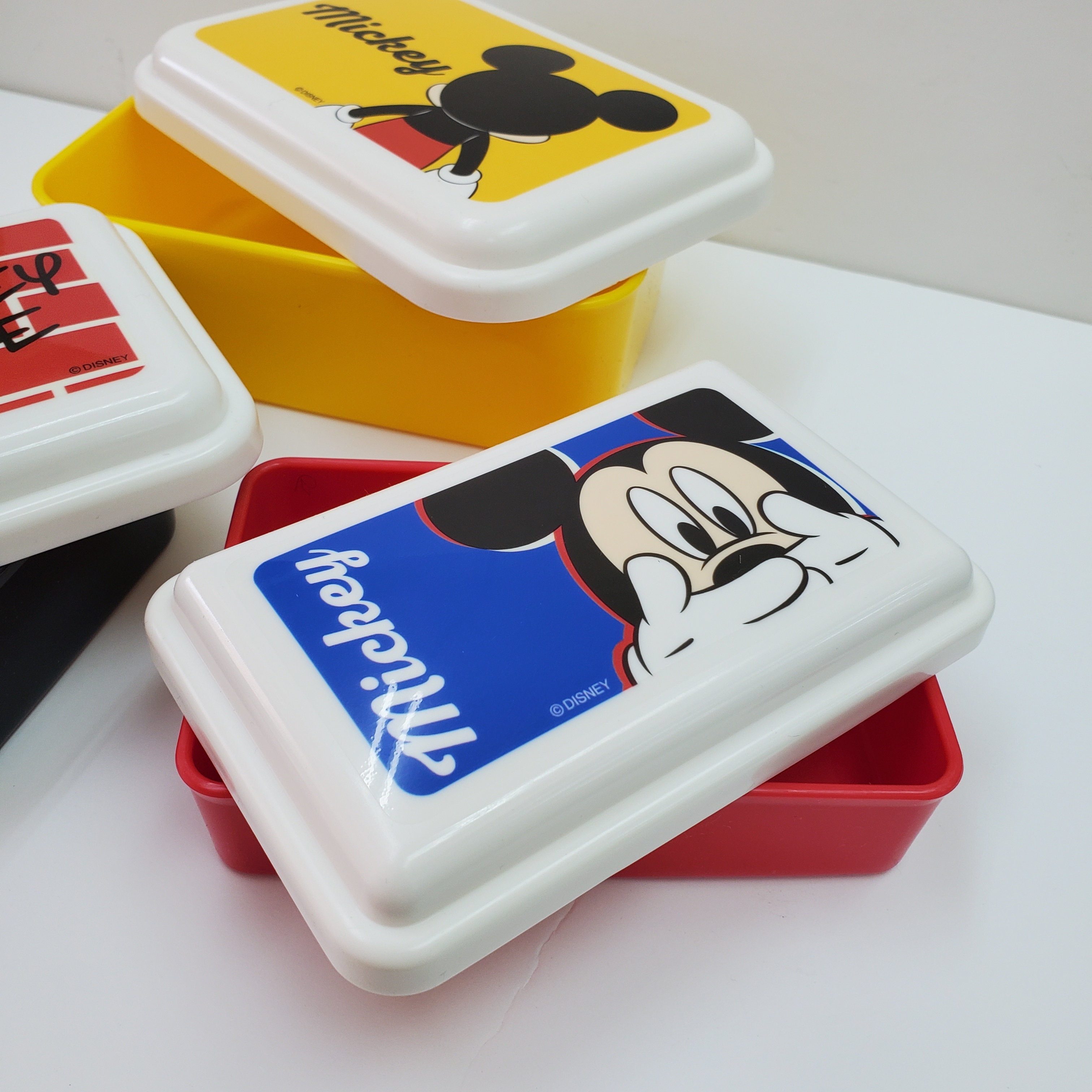 [現貨] [日本製] 米奇｜ 可疊起食物盒 {TF2302134}