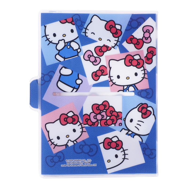 Hello Kitty PVC Passport Holder w/ Button PVC 面証件套 (閃紗料)