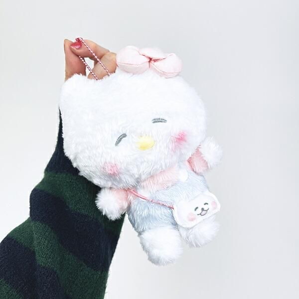 「預訂」HOWACOLOCLUB x Sanrio 聯名毛絨鎖匙扣（Hello Kitty）