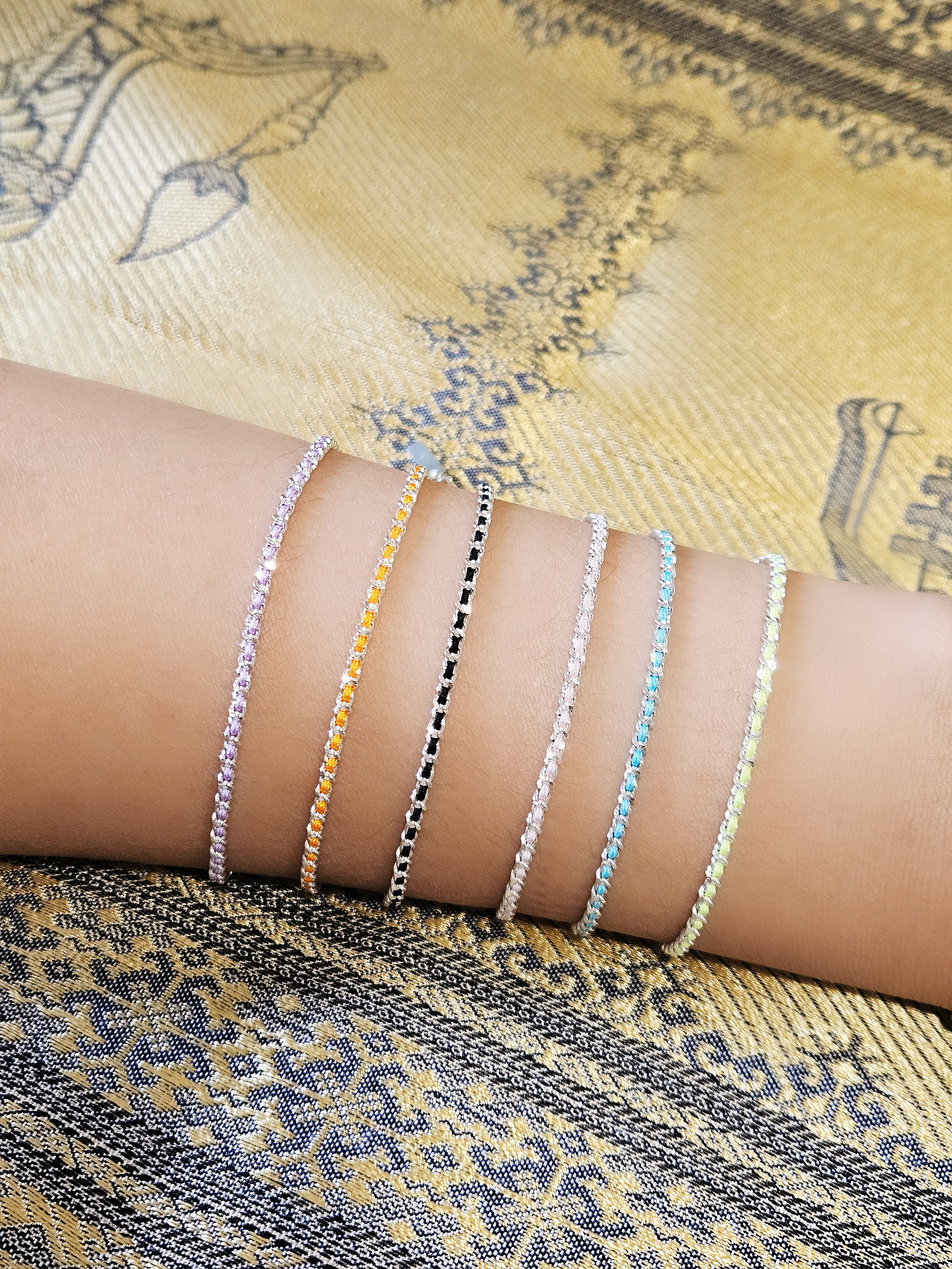 S925 - EB0133 Colorful Bracelet