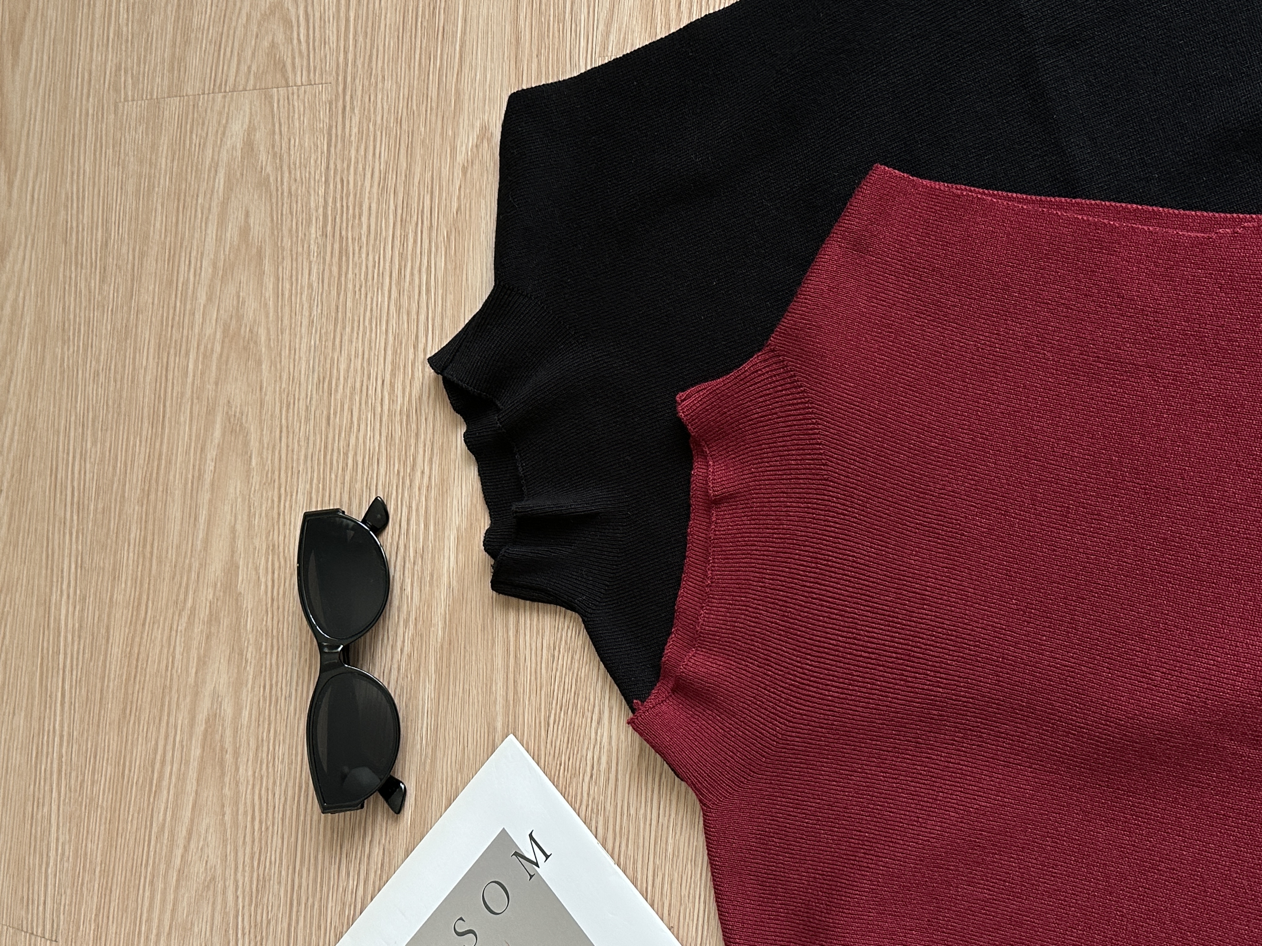 Asher Knitted Top | Red