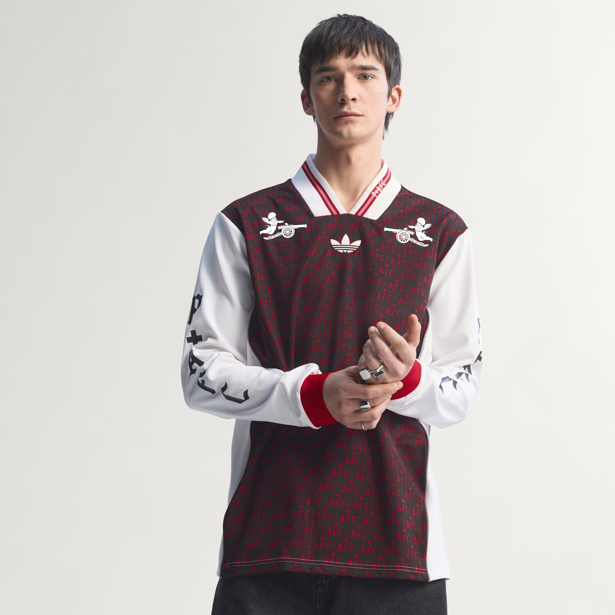 🔴⚪ Adidas Arsenal 阿仙奴 x Places+Faces Lifestyler 球衣 KC1213