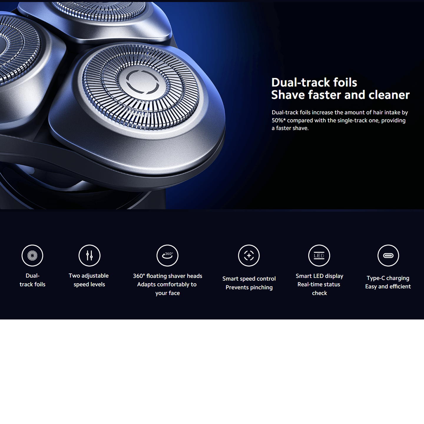 Xiaomi S301 Electric Shaver Smart Speed (BHR7461GL)