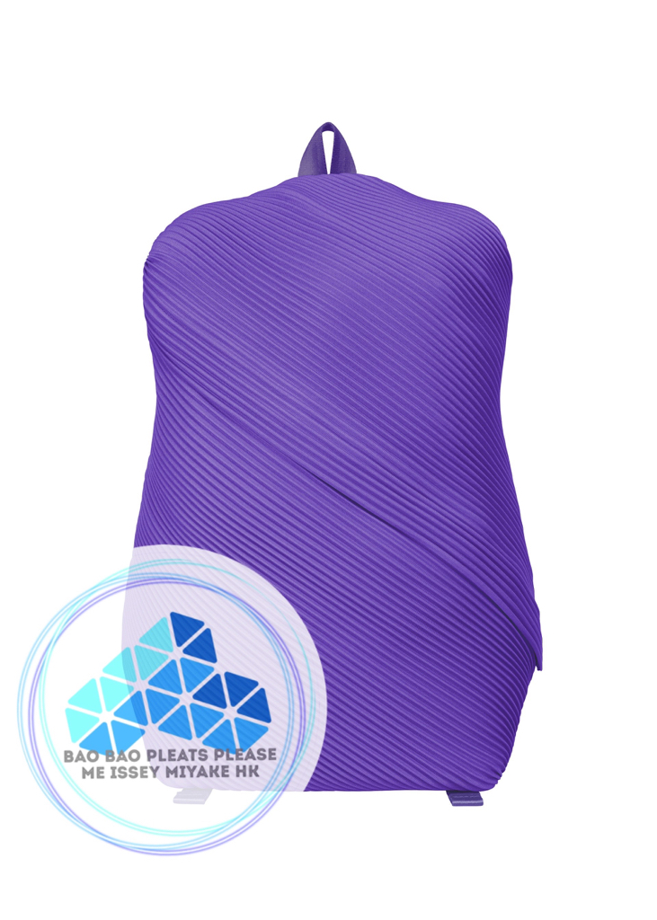 Pleats Please Bias pleats backpack皺摺輕量背囊
