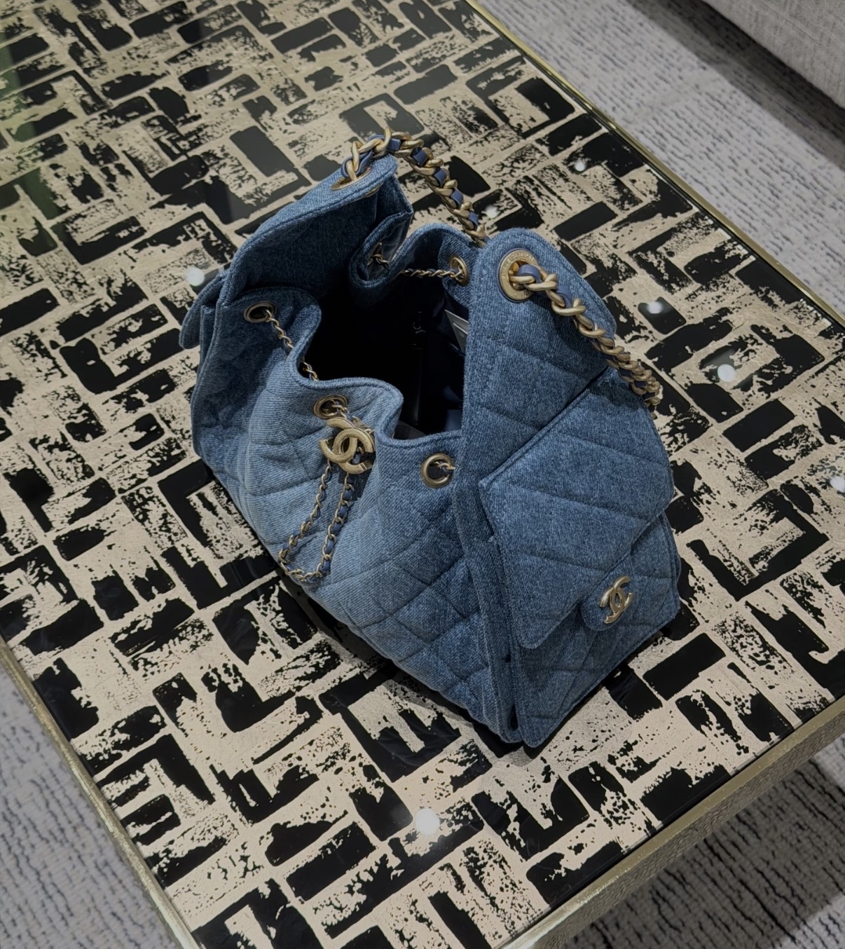   Small size~🔥🔥CHANEL 25 BAG 牛仔😍容量實用啊✨