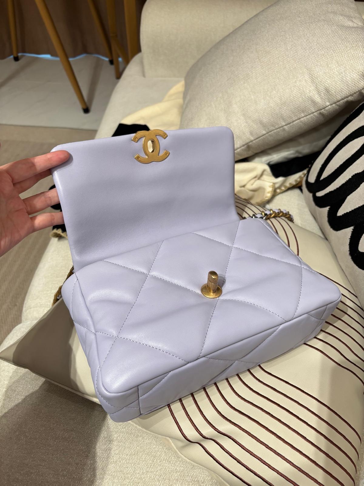 Chanel 19 small flap bag  100%Authentic,98%new ✅晶片✅dust bag✅box