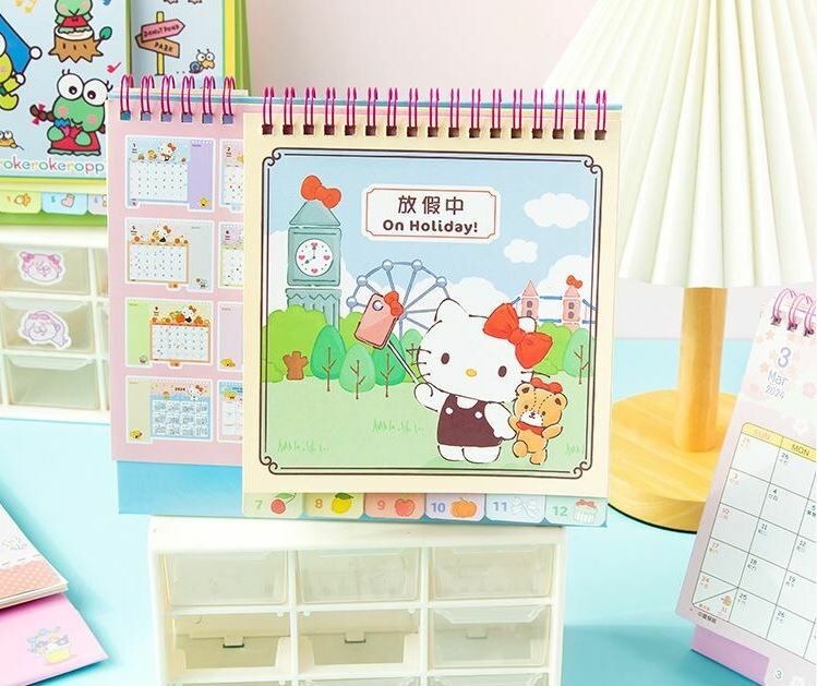 2025年 Sanrio座枱月曆 - 1件 現貨