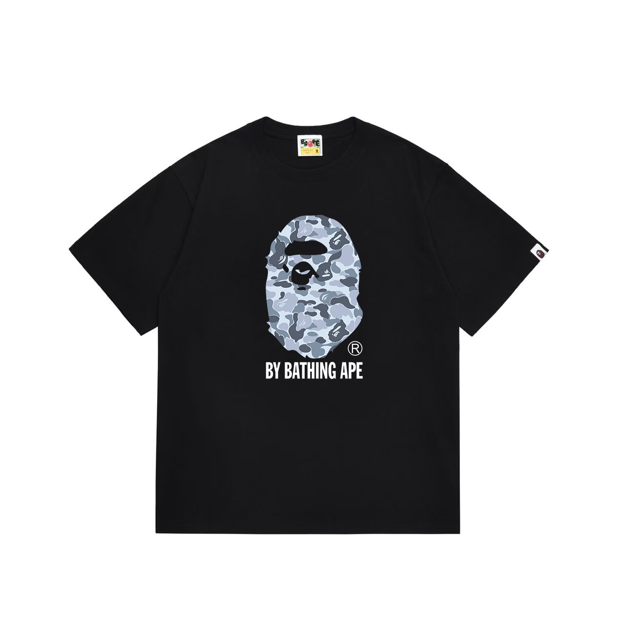 Bape Space Camo Big Ape Head Tee