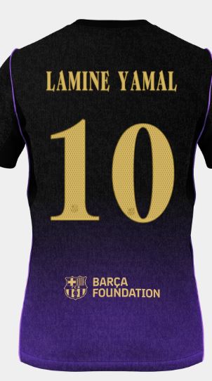 Barcelona 巴塞羅拿 x Kobe 2026-27 作客印字 (內有多選，不是球衣)