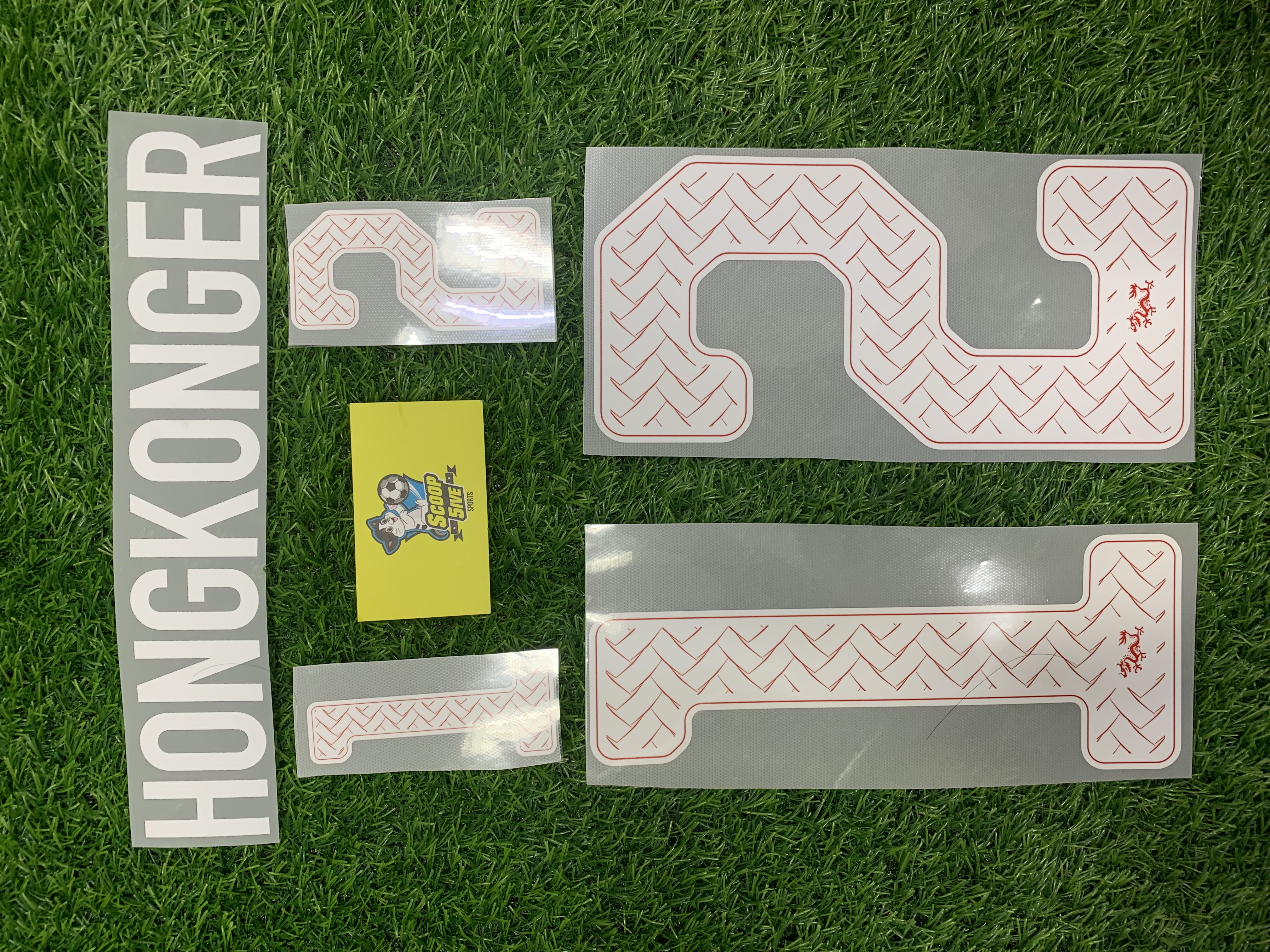2026-27 香港 主場 印字 12 Hongkonger 2026-27 Hong Kong Home Name & Numbering 12 Hongkonger