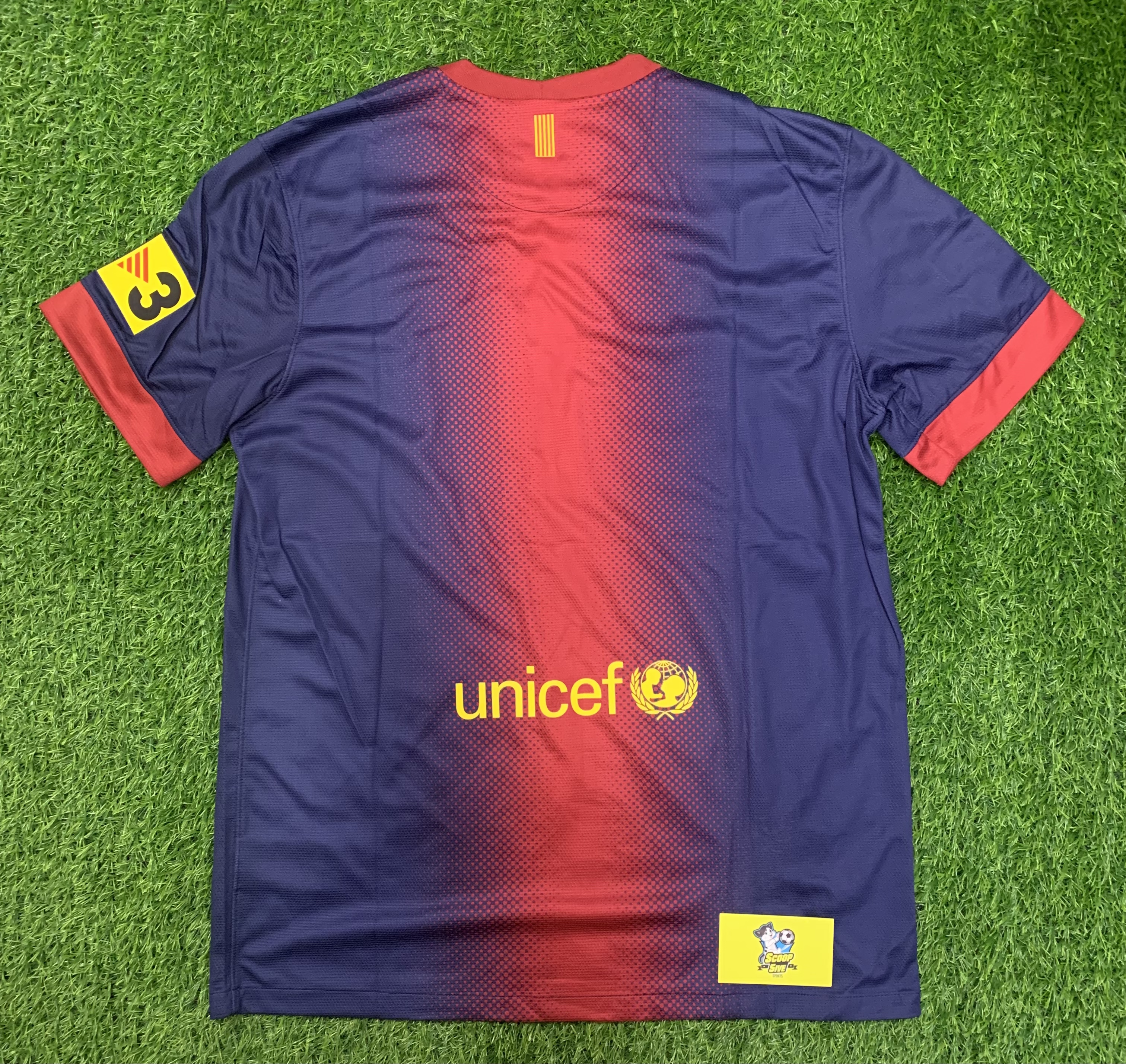 二手 95%新 2012-13 巴塞隆拿 主場 球迷版 短袖