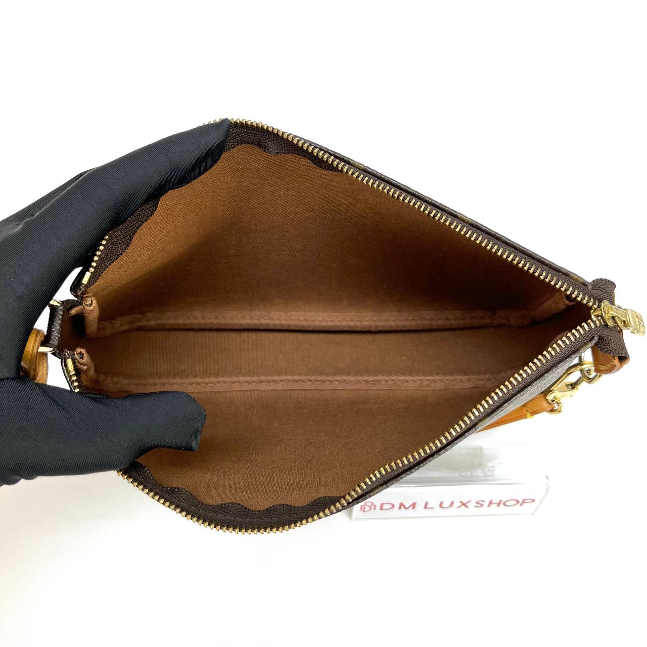 LV Monogram Pochette Accessories GHW