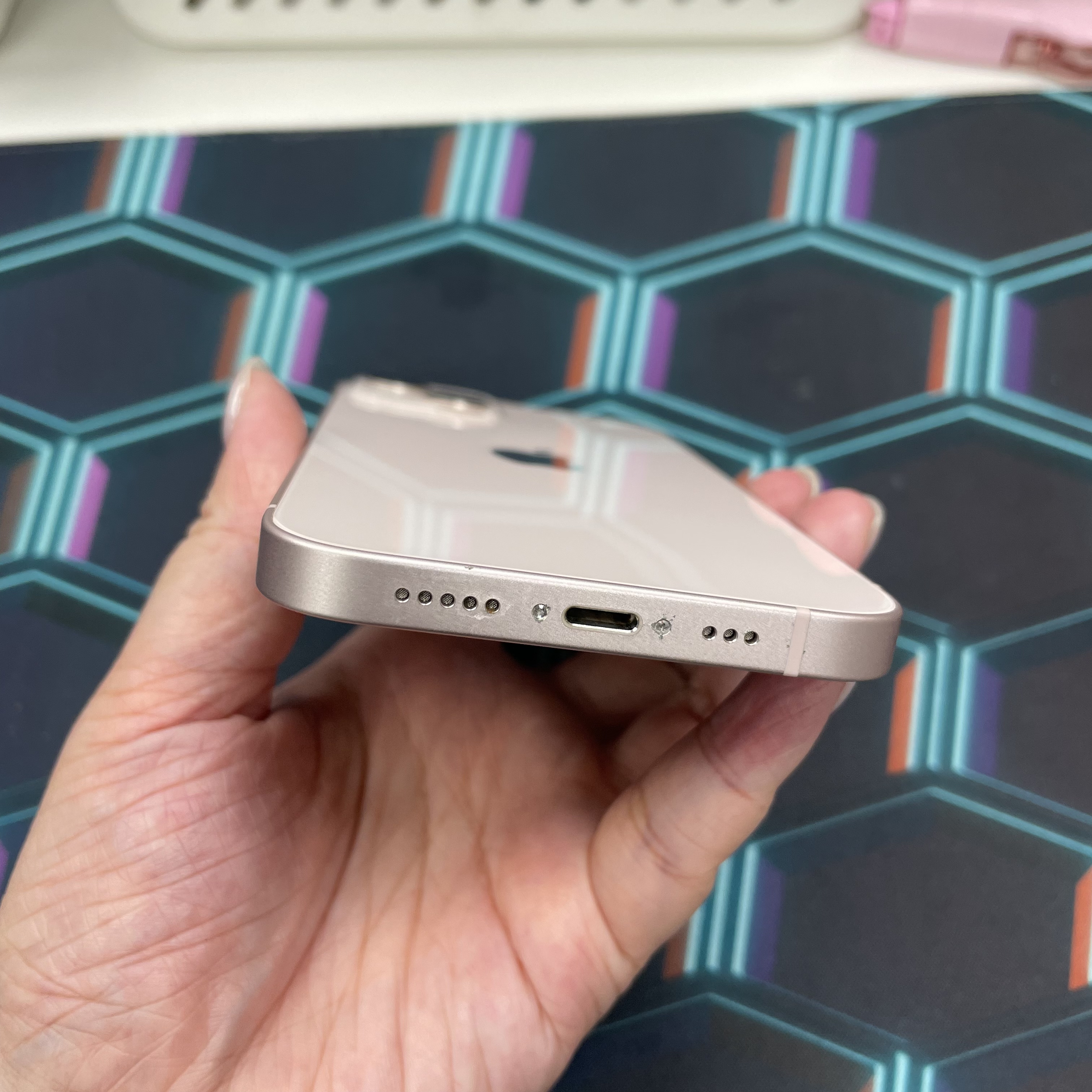 *6523 13 超靚機 128GB 電77 粉色 pink