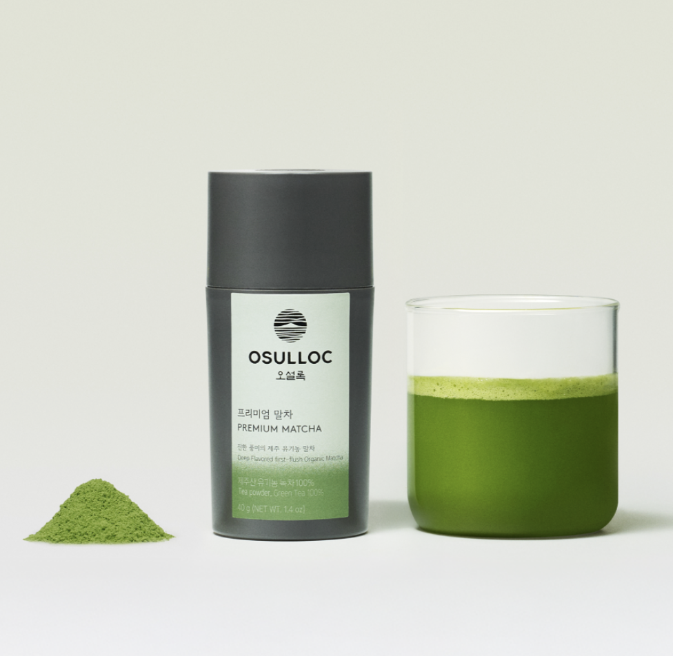 韓國 OSULLOC 濟州 純天然 有機頂級 抹茶粉 40g｜Premium Matcha