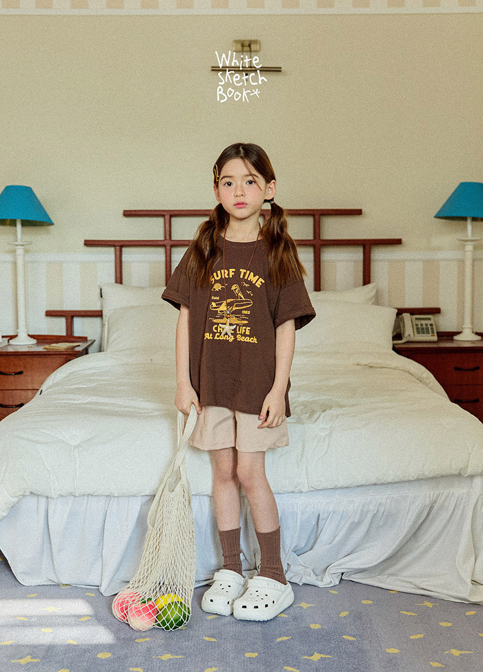 🇰🇷WhiteSketchBook短褲