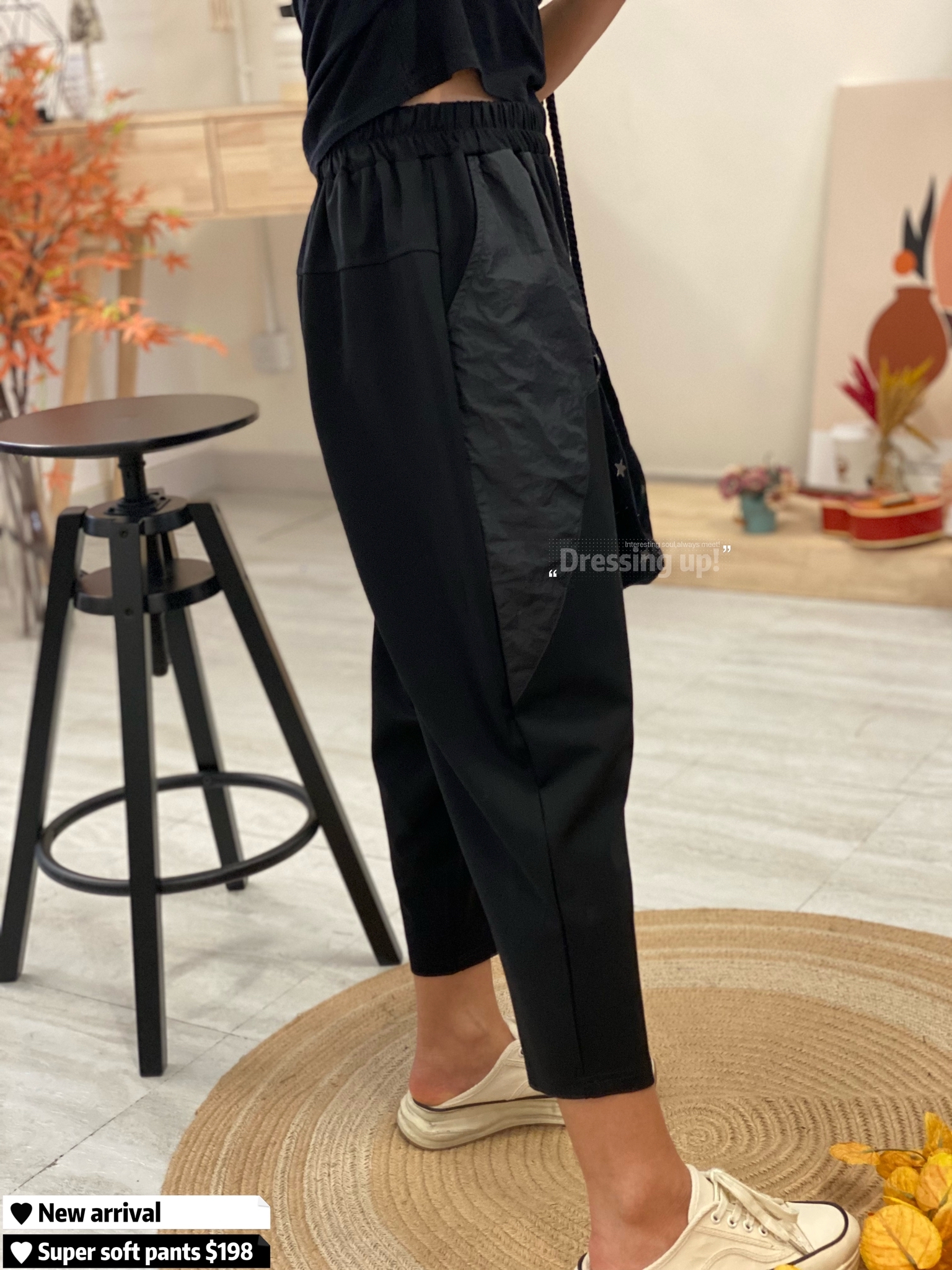 超滑靚料 ✰ 絲光棉燈籠褲