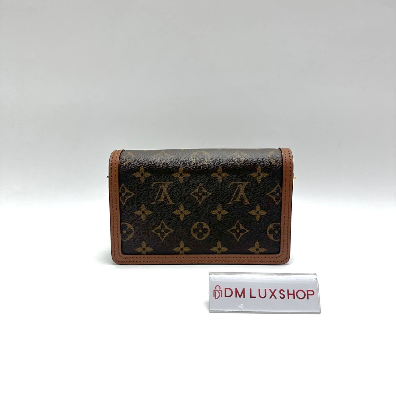 LV Reverse Monogram Dauphine WOC GHW