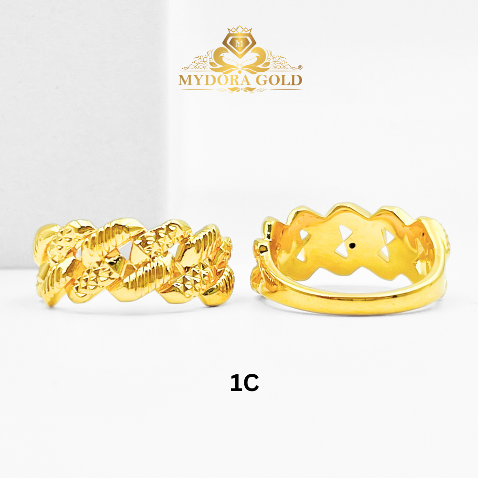 MYDORA Cincin Adira Paddy (5G) l EMAS 916/ 22K