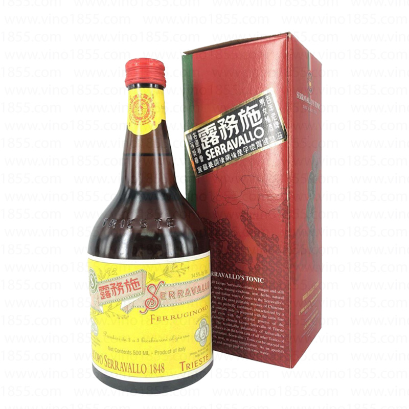 SERRAVALLO 意大利施務露金雞鐵樹酒 TONIC BARK & IRON WINE 500ml
