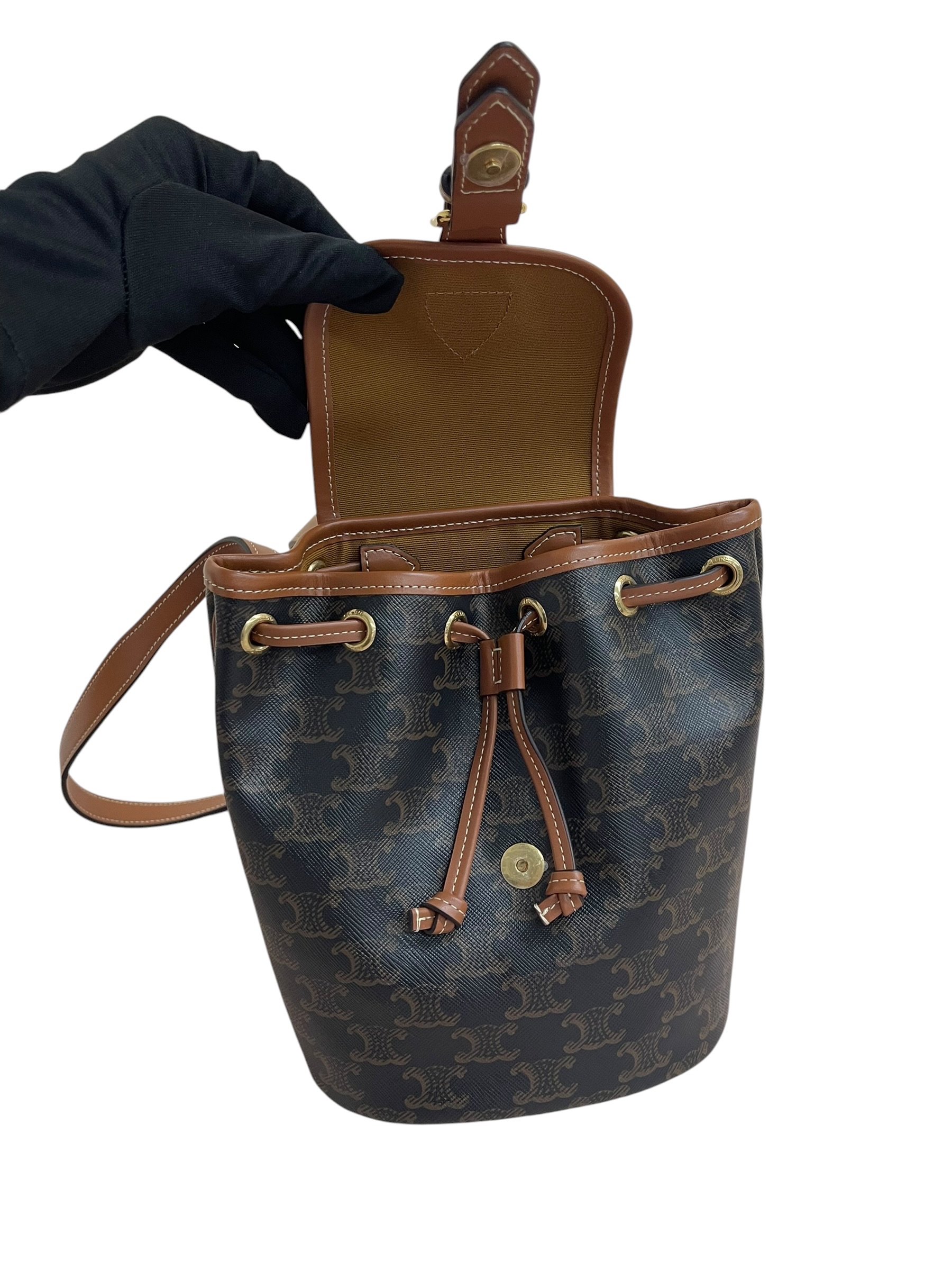 Pre-owned Celine Folco Backpack / Product Code: 26060901