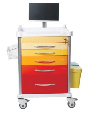 AD-CW680-A3 Nursing Cart 護理工作車 (For inquiry only 此產品需報價)