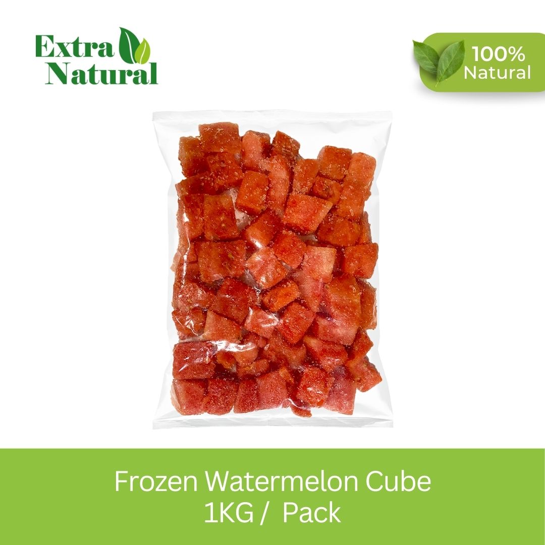 Frozen Red Watermelon Cube