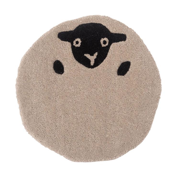 🔥🔥【日本直送《東谷》手織羊毛動物造型薄座墊 / 椅子圓墊】