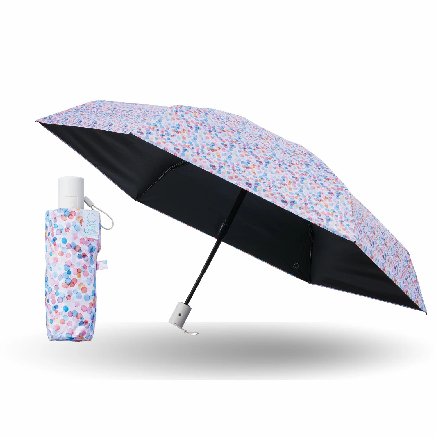 日本 MiracleTech 防曬隔熱 晴雨兼用 自動縮骨遮 