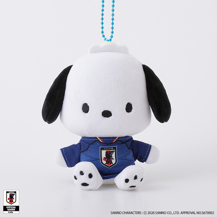 Sanrio x SAMURAI BLUE / JFA聯乘Ver. 2026公仔掛飾