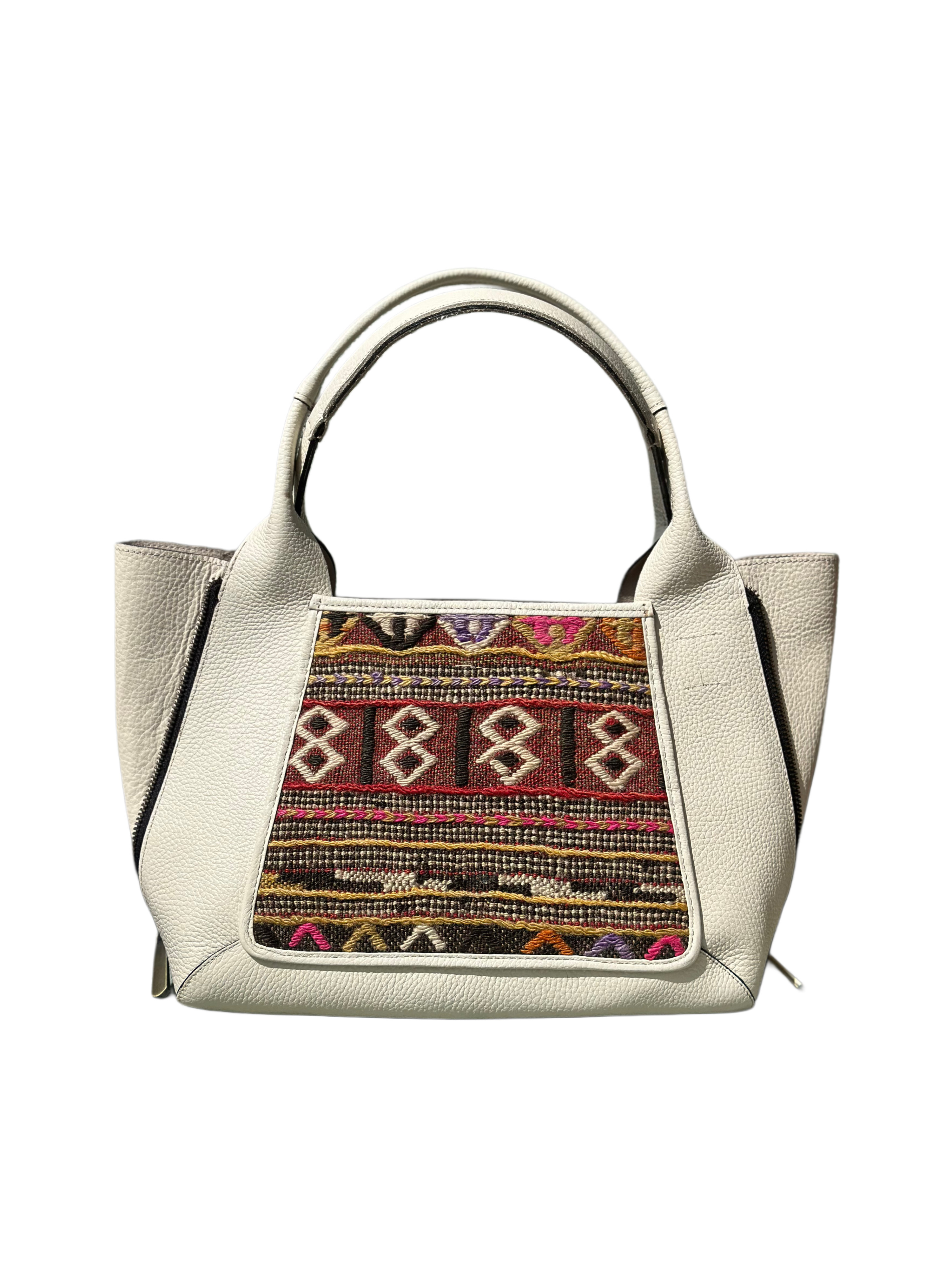 K12 土耳其真皮地氈手袋（白色）