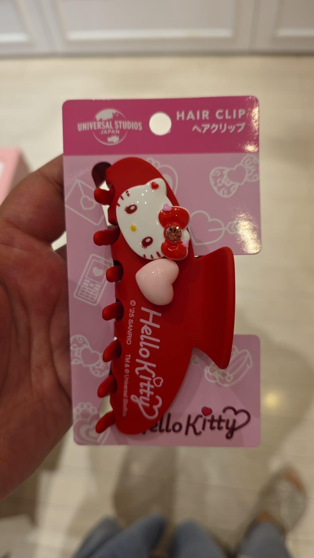hello kitty hair clip