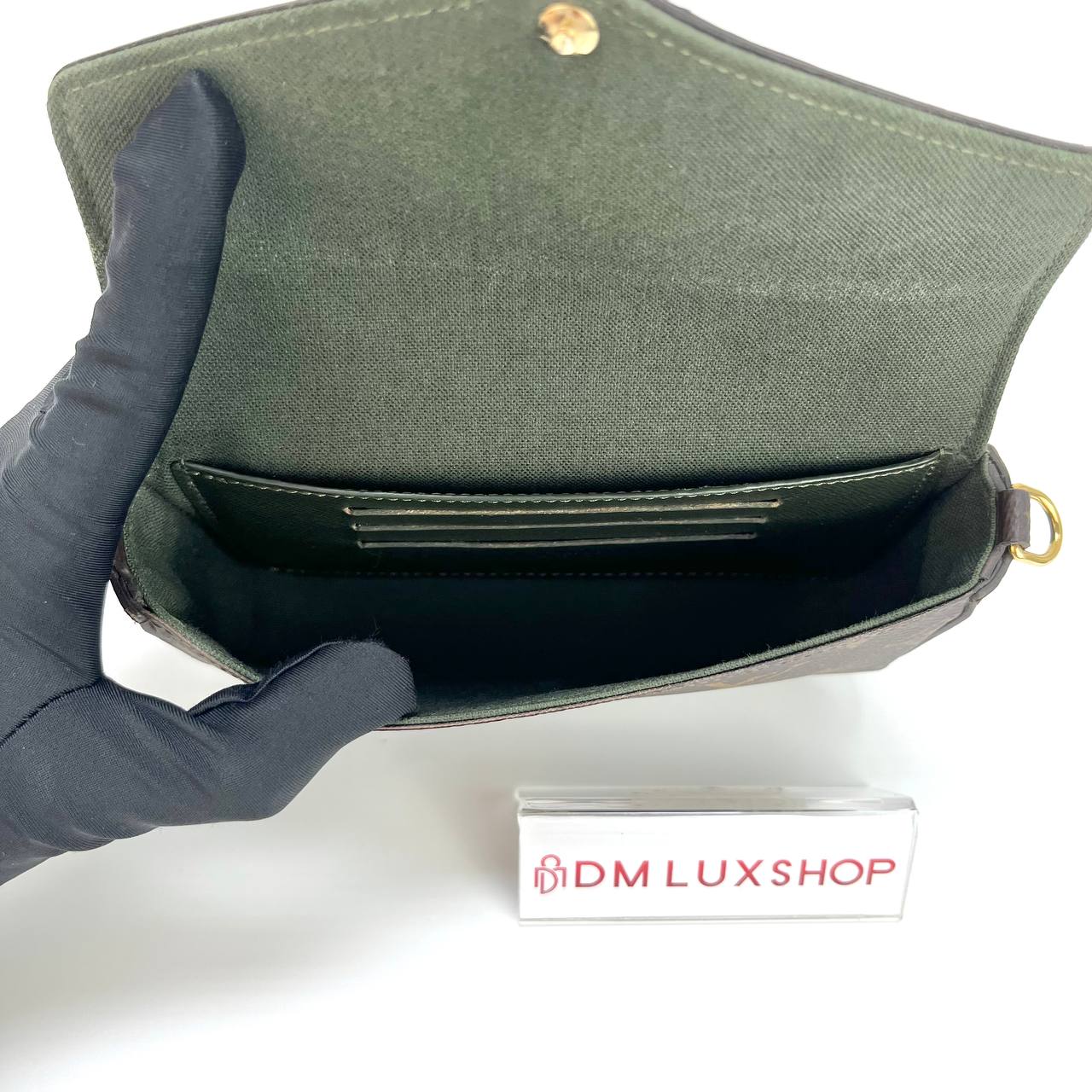 LV Monogram Felicie Strap & Go GHW