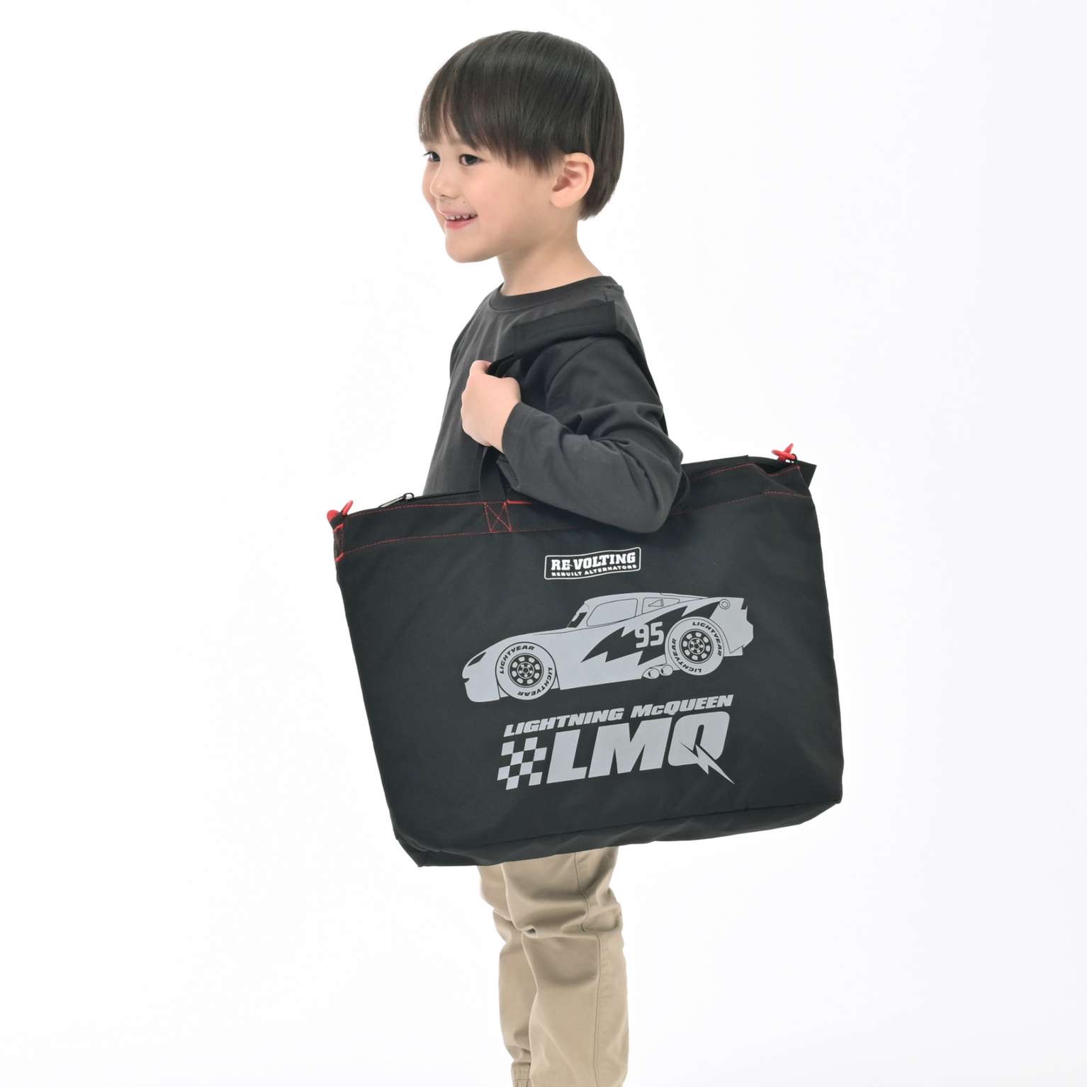 🎀【預訂】 Disney Back to School Lightning McQueen 2way 晝包