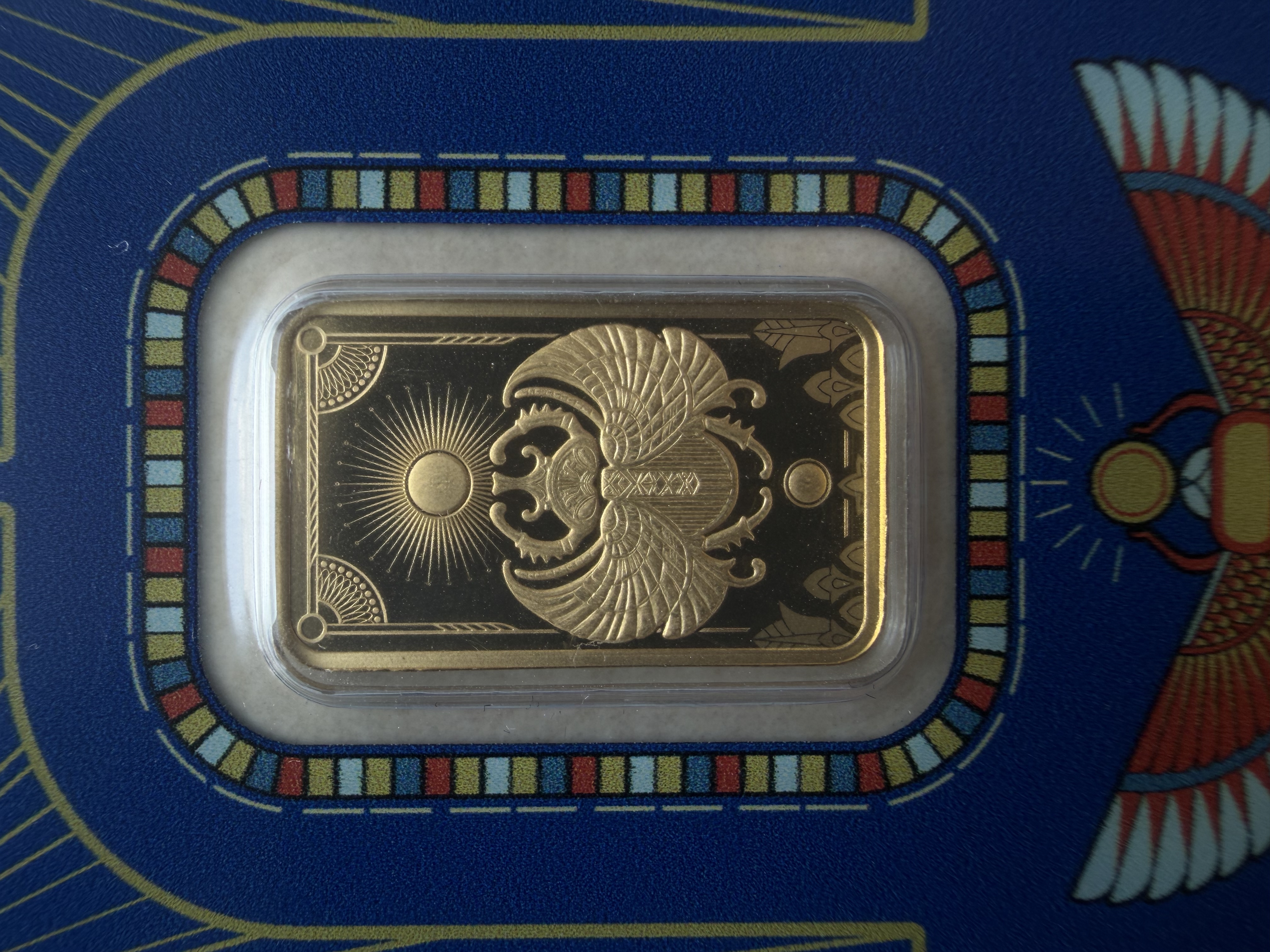 PAMP Lucky Scarab 5g 🇨🇭Swiss Fine Gold Bar Emas 999.9 埃及圣甲虫