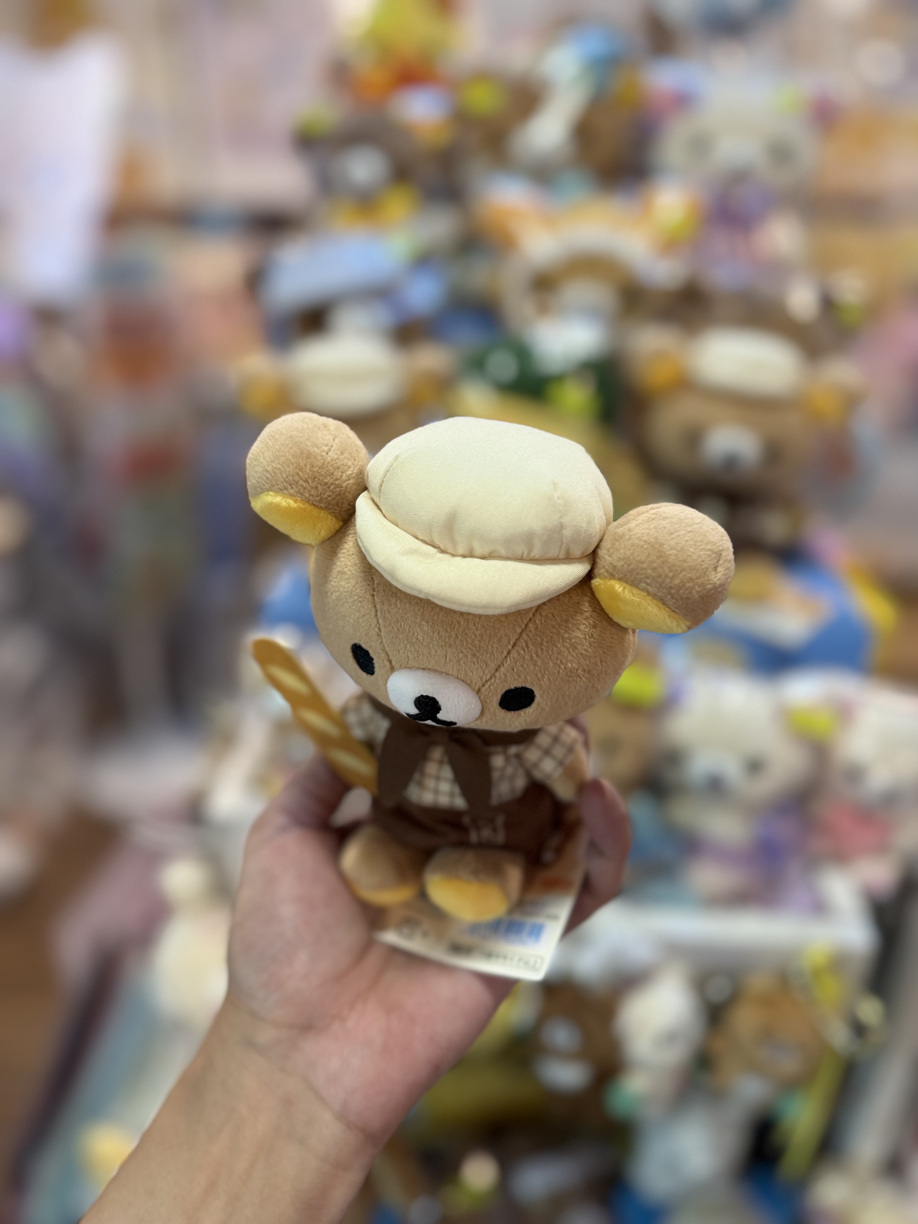 《現貨》全新Rilakkuma麪包造型公仔