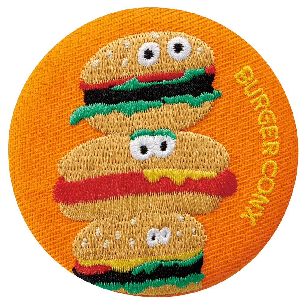 🆕【⭐訂購⭐】 🇯🇵日本直送 🌀恐龍🦖/漢堡🍔刺繡徽章 box set[一組8枚]🌀[ELCD-0169][260419]