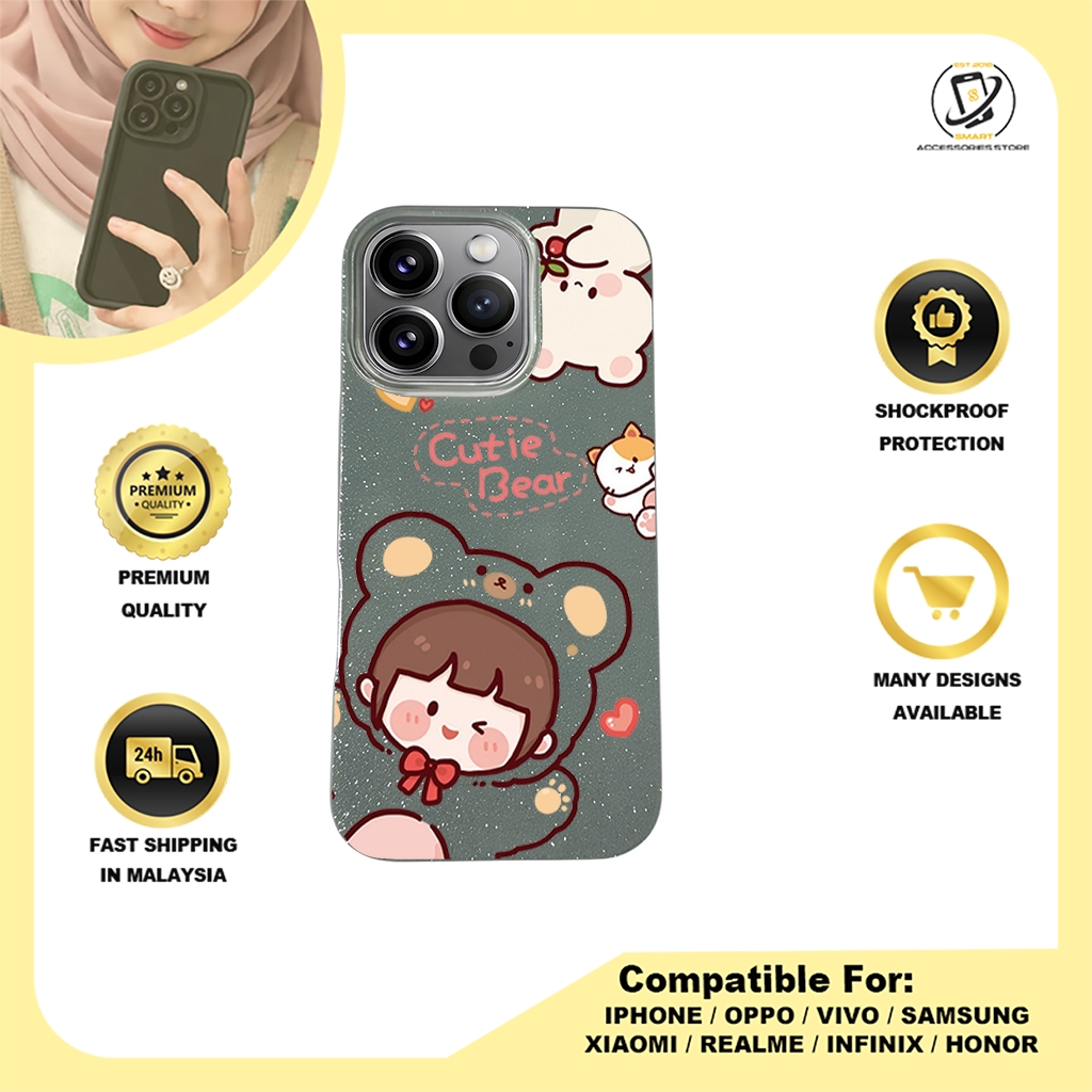 BLING CASE PHONE FOR IPHONE - DESIGN BEAR H