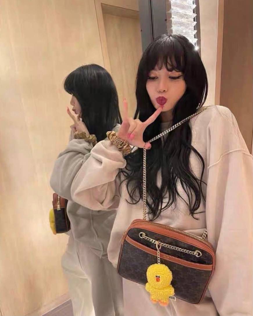 🔥大货实拍图 𝗖𝗘𝗟𝗜𝗡𝗘♥𝗖𝗔𝗡𝗩𝗔𝗦 𝗣𝗔𝗧𝗔𝗣𝗔𝗡𝗦 型号：196252 尺寸：20.5*15*4.5cm 不得不承认最近的Celine的老花系列有点Old Celine的味道，虽然不是皮的面料，但是很耐用，挎在腋下复古又文艺～目测会成为新一季爆款 🥳