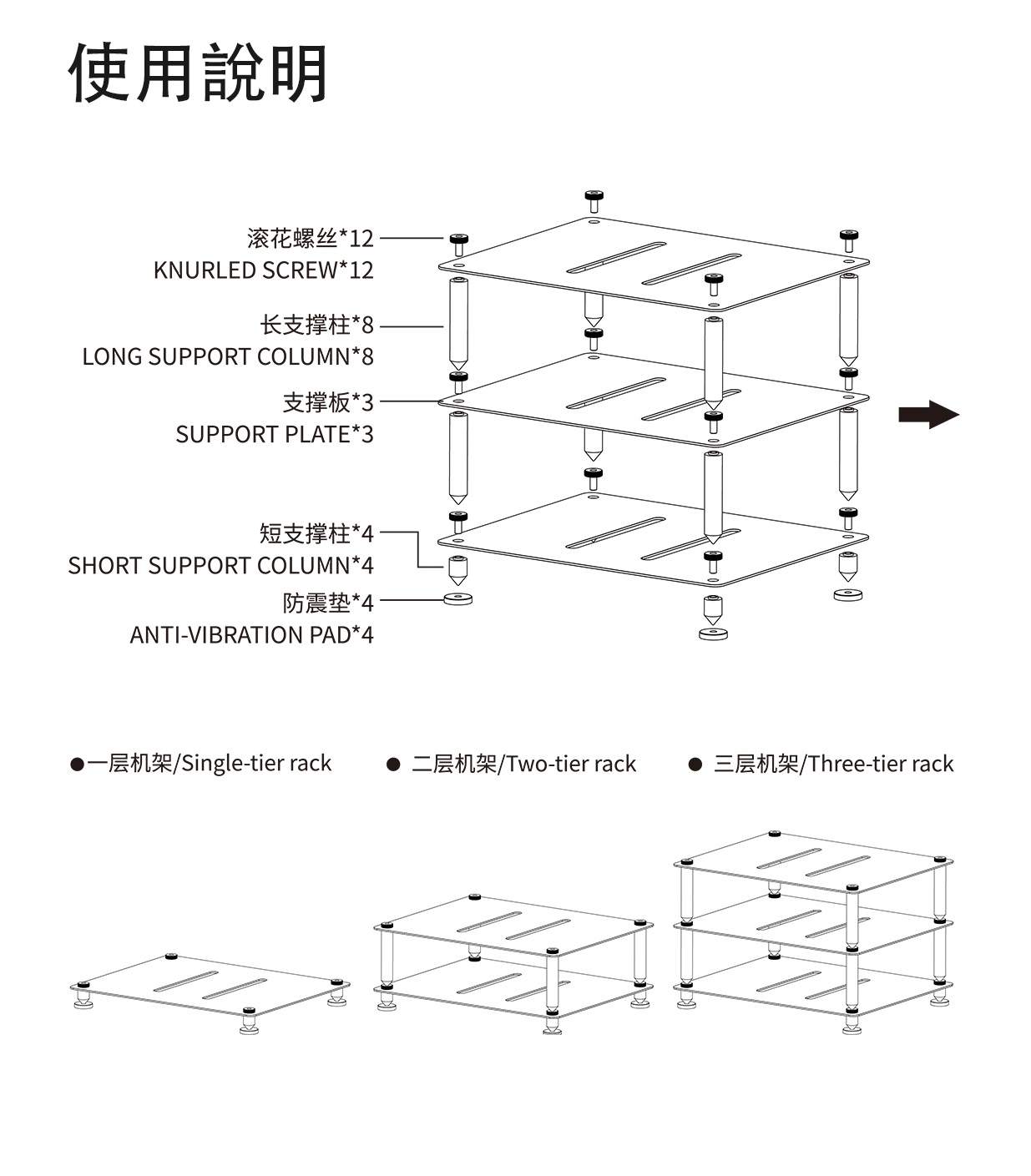 模組化HIFI設備收納機架 ——FiiO Modular Racking