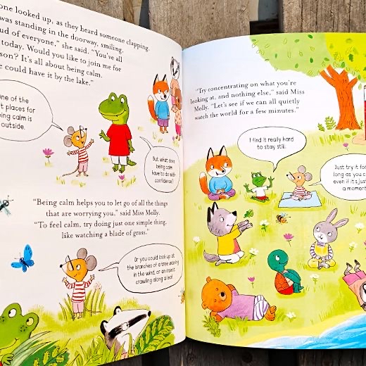 School of Manners / Making Friends：作者 Laura Cowan，插畫師 Rosie Reeve · School of Happiness / Confidence / Kindness：作者 Kimberley Kinloch 與 Zanna Davidson，插畫師 Rosie Reeve