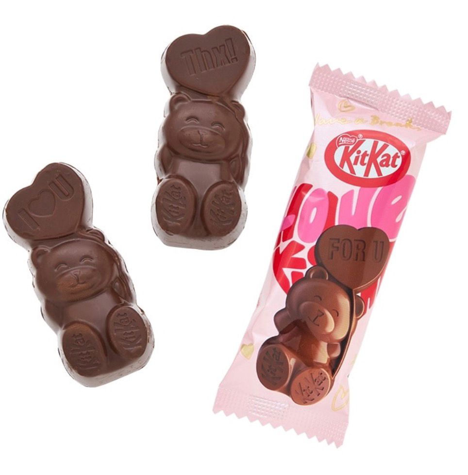 日本KitKat情人節期間限定小熊朱古力🍫 - 01230199