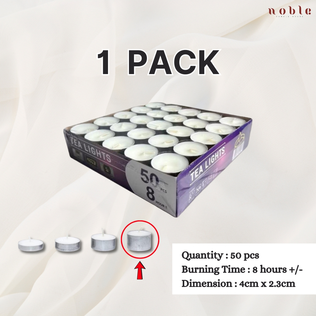 Piala Emas- Tealight Candle 100pcs/Tealight/Tea Light/Lilin 2Hrs/4Hrs/6Hrs/8Hrs