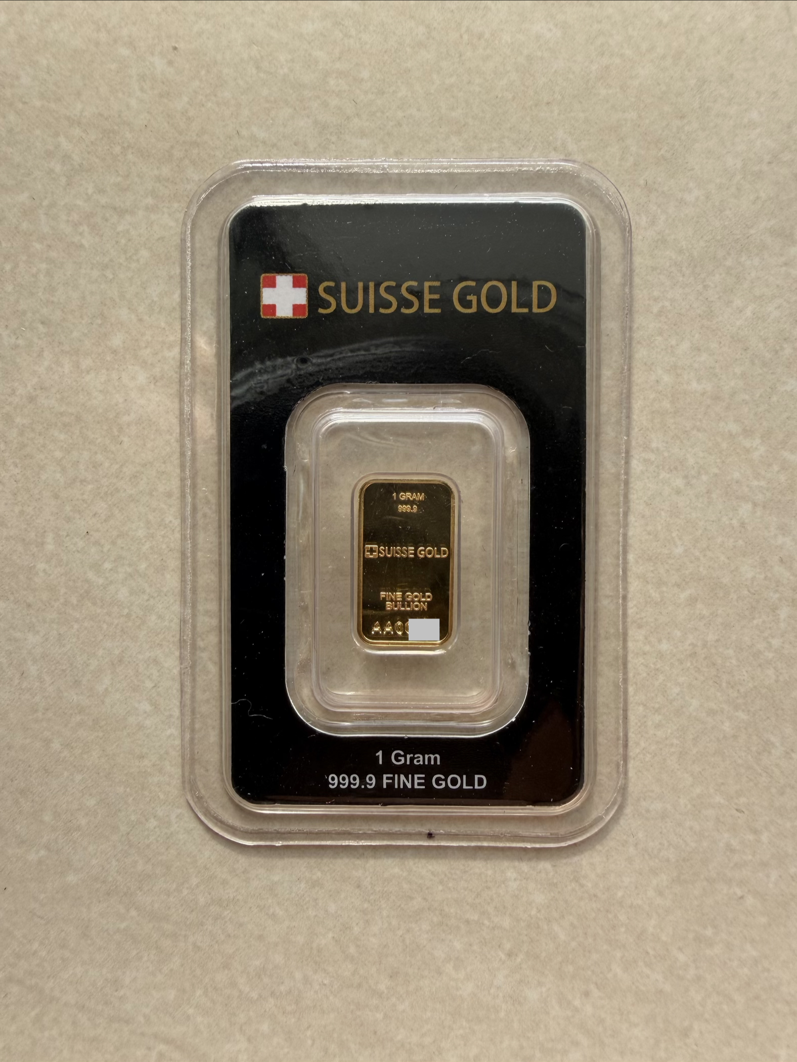 (SN74) CREDIT SUISSE William Tell & Son 1g 🇨🇭Swiss Exclusive Gold bar Emas 999.9 传奇故事