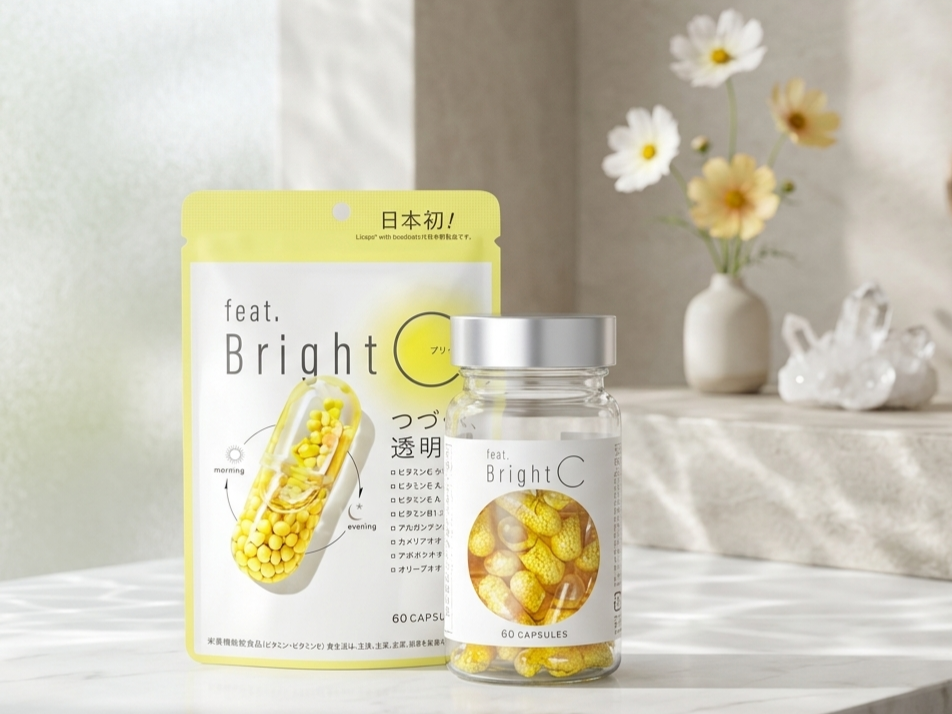 【✨️日本 🇯🇵 feat. Bright C 維他命C抗氧美白丸✨️】 60粒=30日份量   