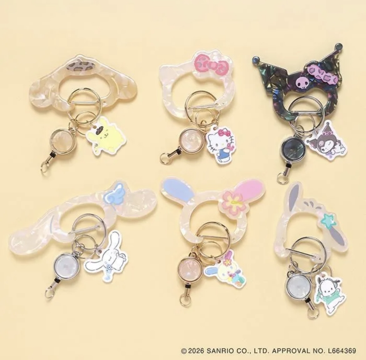 日本預訂📍日本Sanrio After school memories系列 - 多用扣