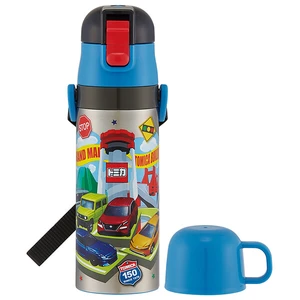 <🌟訂購🌟> Skater卡通不鏽鋼保溫保冷2ways水壺470ml