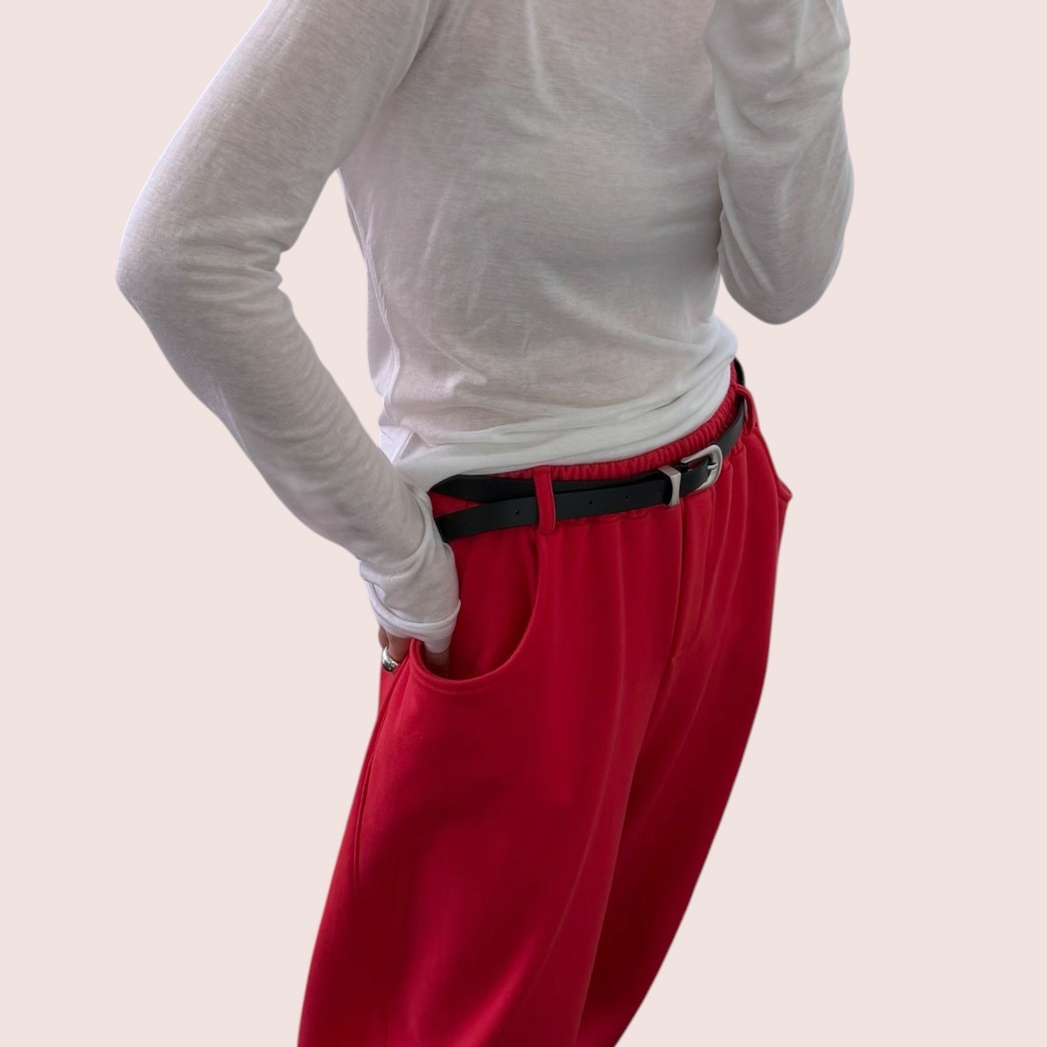 221032 薄料長袖Tee