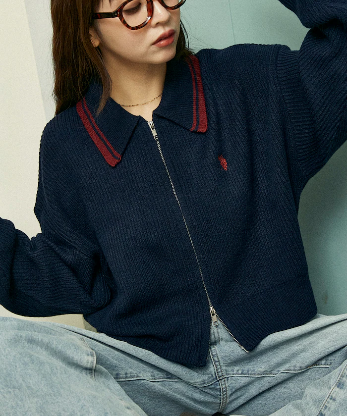 ✨️日本POLO限定反領短版針織衫 (限量)✨️【日本限定發售】
