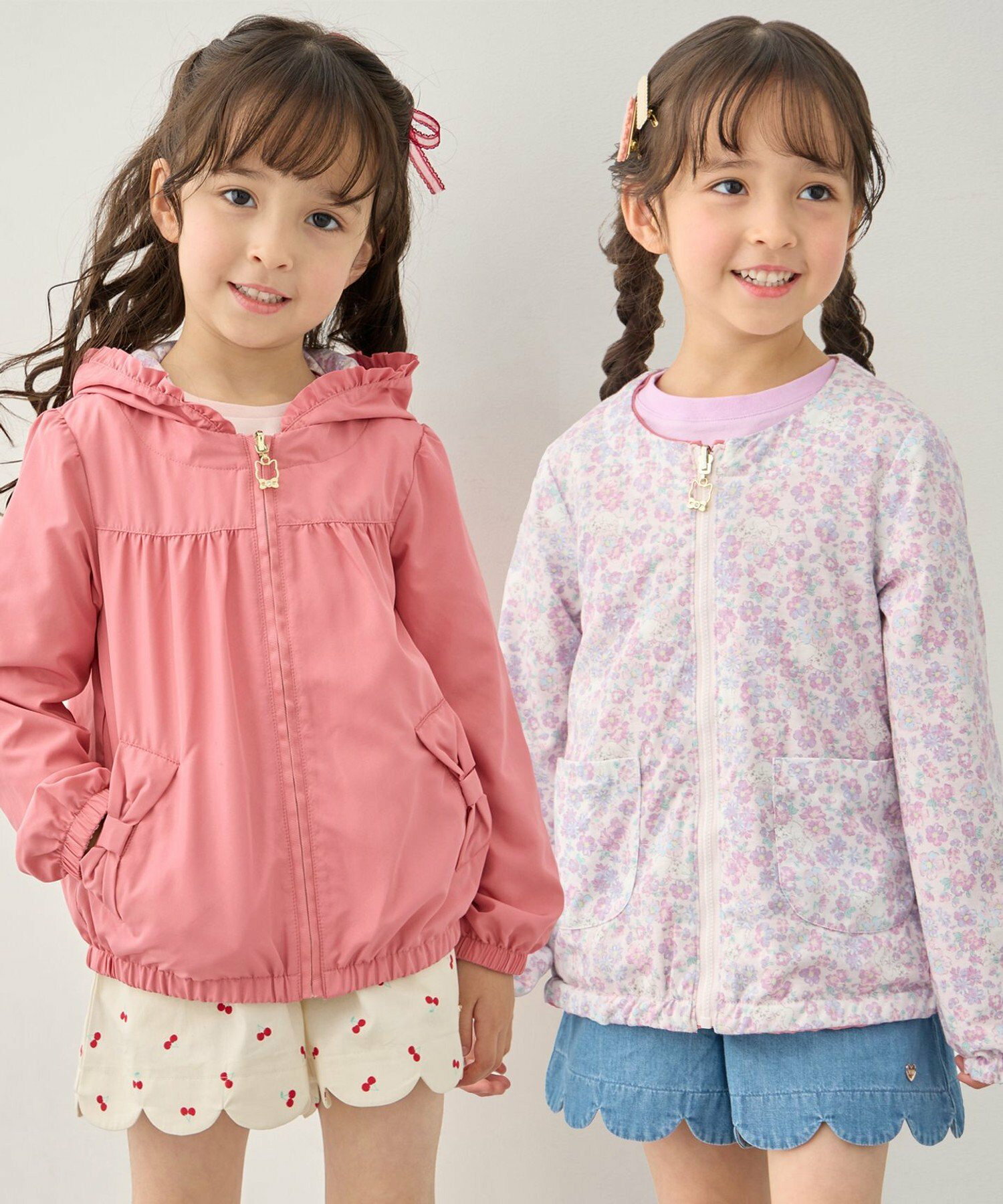 🆕【⭐訂購⭐】🇯🇵日本直送🌀撥水加工 少女 雙面風褸外套(帽子可拆卸)［5款選］🌀[ELBA-0159][260310]